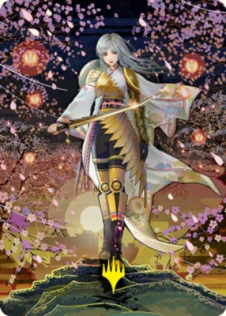 The Wandering Emperor 2 Art Card (Gold-Stamped Signature) [Kamigawa: Neon Dynasty Art Series] - Magic: The Gathering - Card Brawlers | Quebec | Canada |