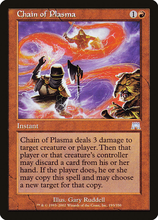 Chain of Plasma [Onslaught] - Magic: The Gathering - Card Brawlers | Quebec | Canada |