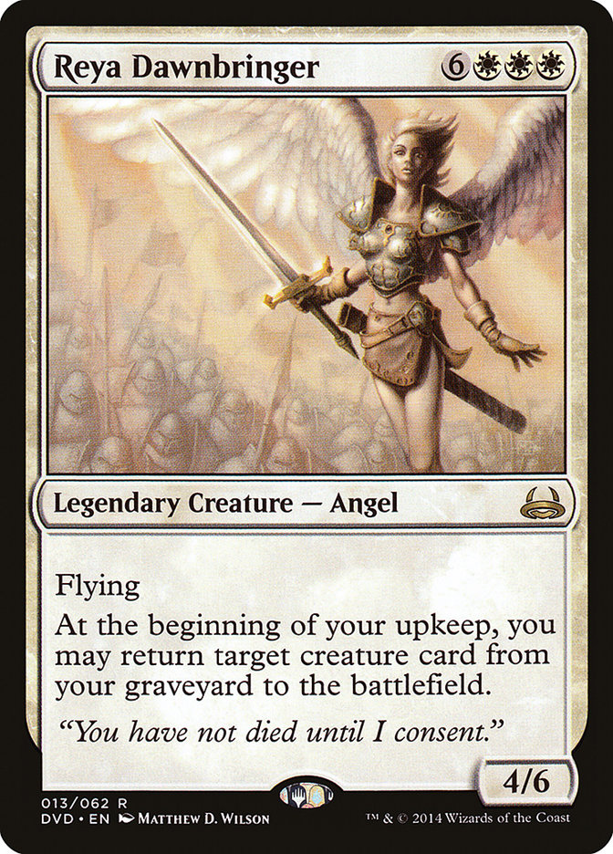 Reya Dawnbringer (Divine vs. Demonic) [Duel Decks Anthology] - Magic: The Gathering - Card Brawlers | Quebec | Canada |