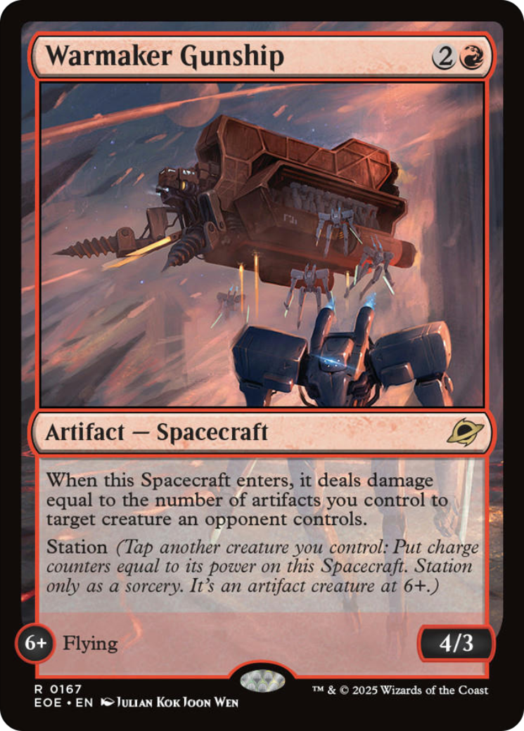 Warmaker Gunship [Edge of Eternities] - Magic: The Gathering - Card Brawlers | Quebec | Canada |