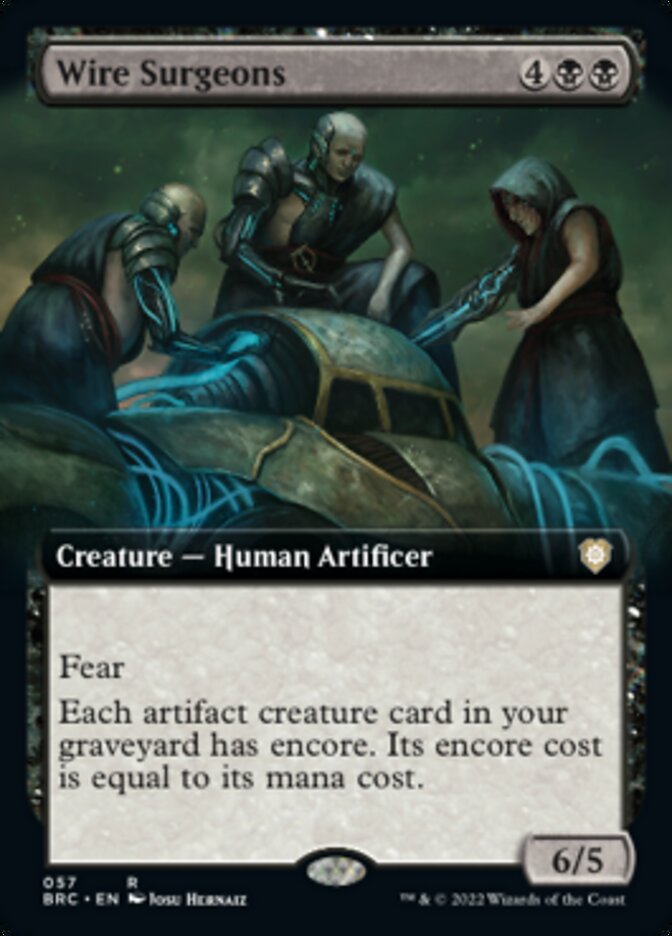 Wire Surgeons (Extended Art) [The Brothers' War Commander] - Magic: The Gathering - Card Brawlers | Quebec | Canada |