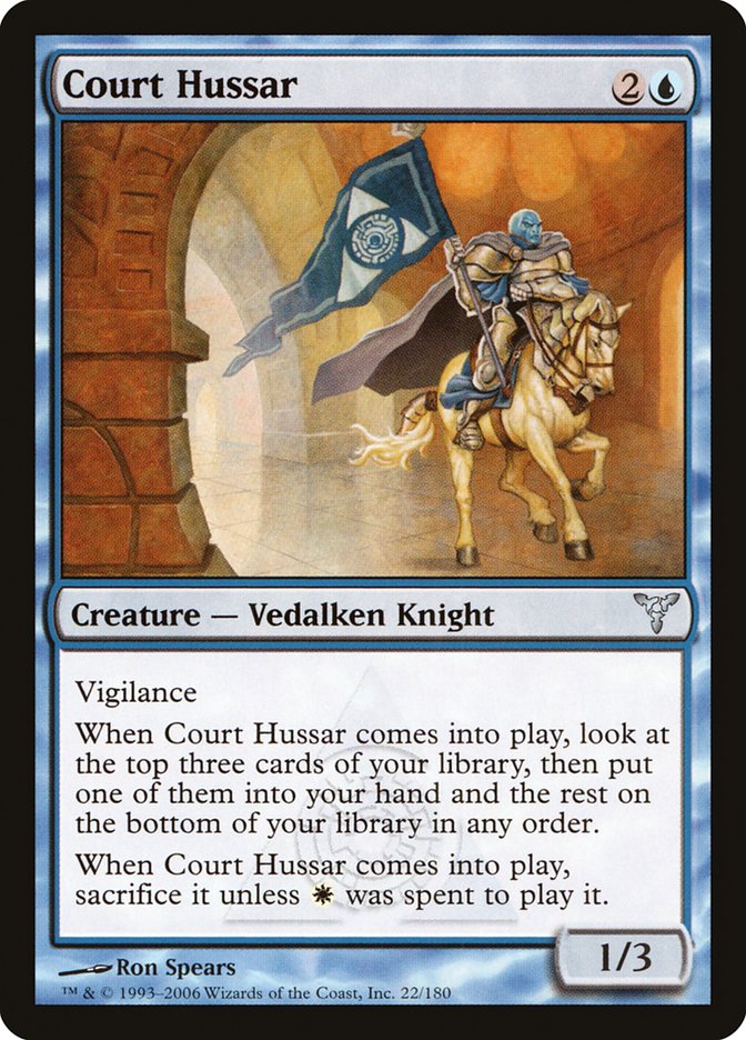 Court Hussar [Dissension] - Magic: The Gathering - Card Brawlers | Quebec | Canada |