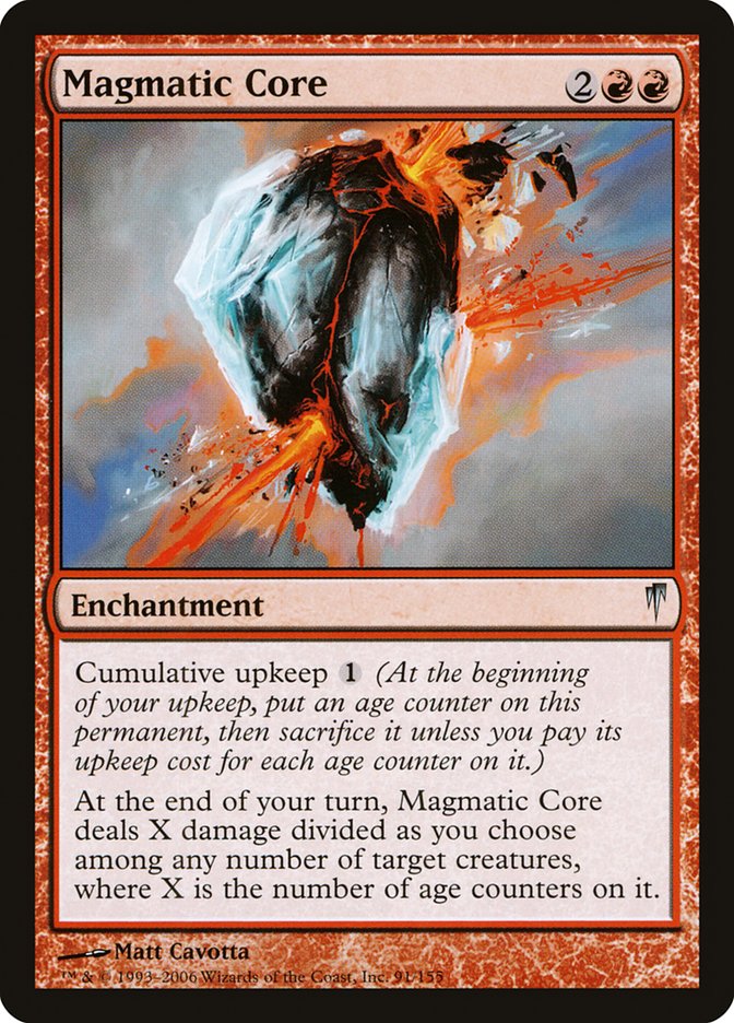 Magmatic Core [Coldsnap] - Magic: The Gathering - Card Brawlers | Quebec | Canada |