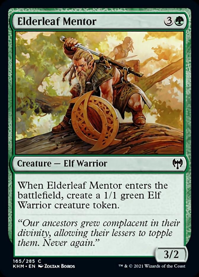 Elderleaf Mentor [Kaldheim] - Magic: The Gathering - Card Brawlers | Quebec | Canada |