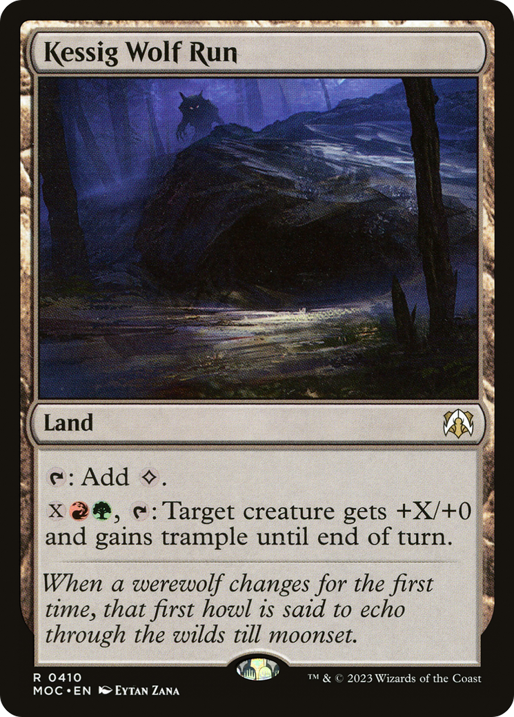 Kessig Wolf Run [March of the Machine Commander] - Magic: The Gathering - Card Brawlers | Quebec | Canada |