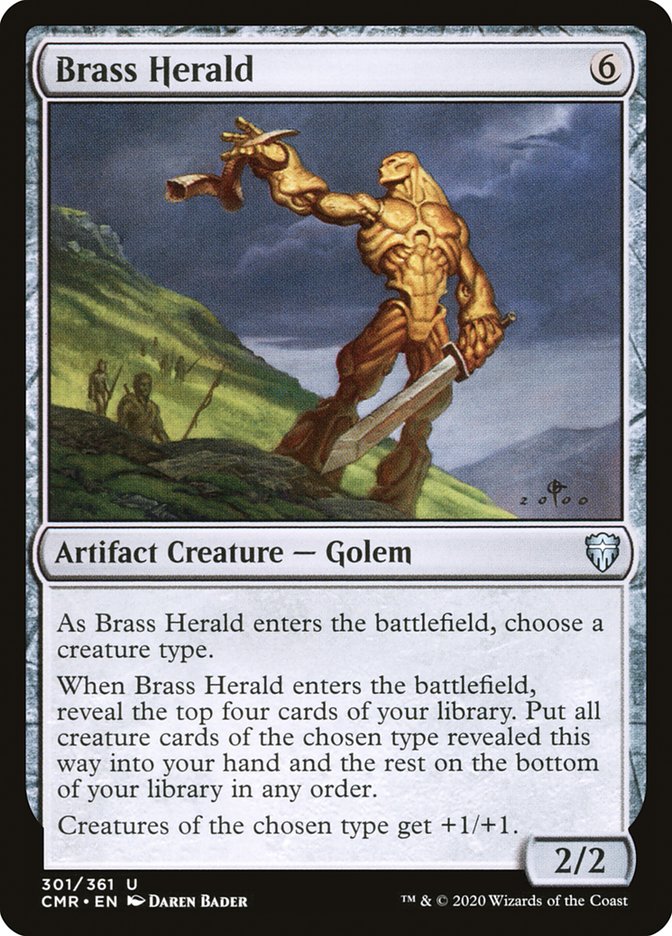 Brass Herald [Commander Legends] - Magic: The Gathering - Card Brawlers | Quebec | Canada |