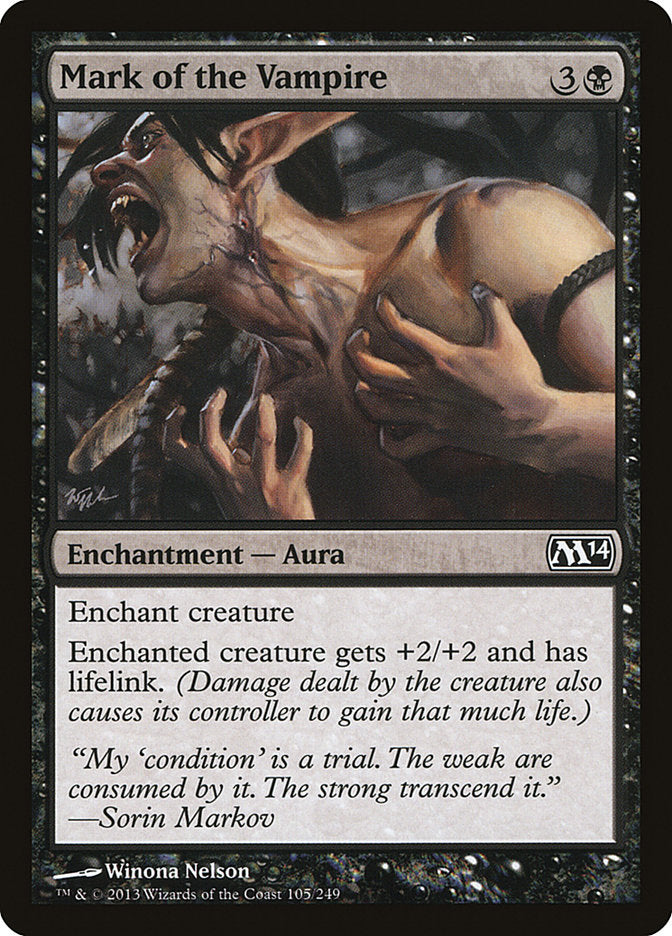 Mark of the Vampire [Magic 2014] - Magic: The Gathering - Card Brawlers | Quebec | Canada |