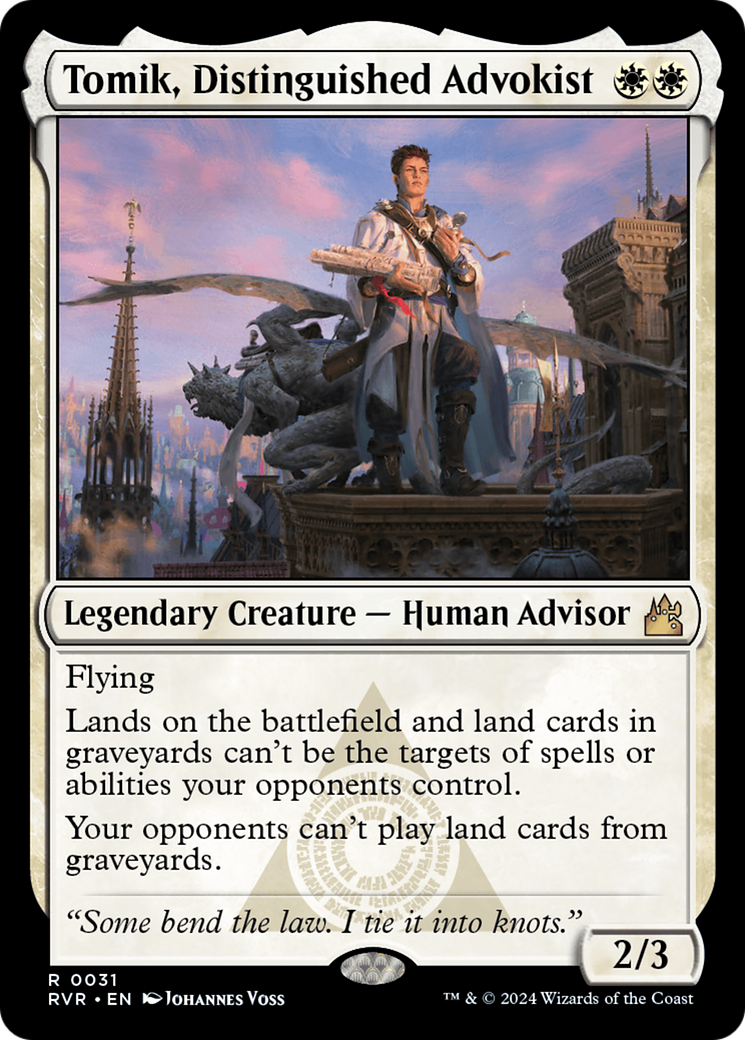 Tomik, Distinguished Advokist [Ravnica Remastered] - Magic: The Gathering - Card Brawlers | Quebec | Canada |