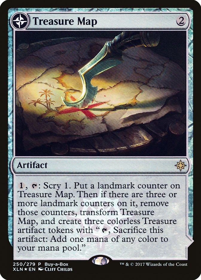 Treasure Map // Treasure Cove (Buy-A-Box) [Ixalan Treasure Chest] - Magic: The Gathering - Card Brawlers | Quebec | Canada |