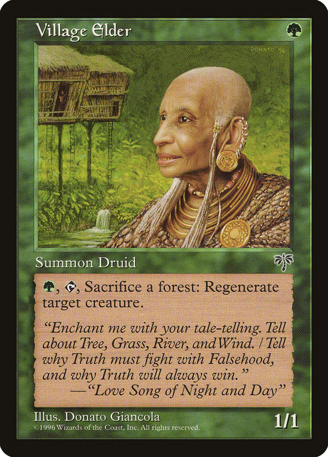 Village Elder [Mirage] - Magic: The Gathering - Card Brawlers | Quebec | Canada |