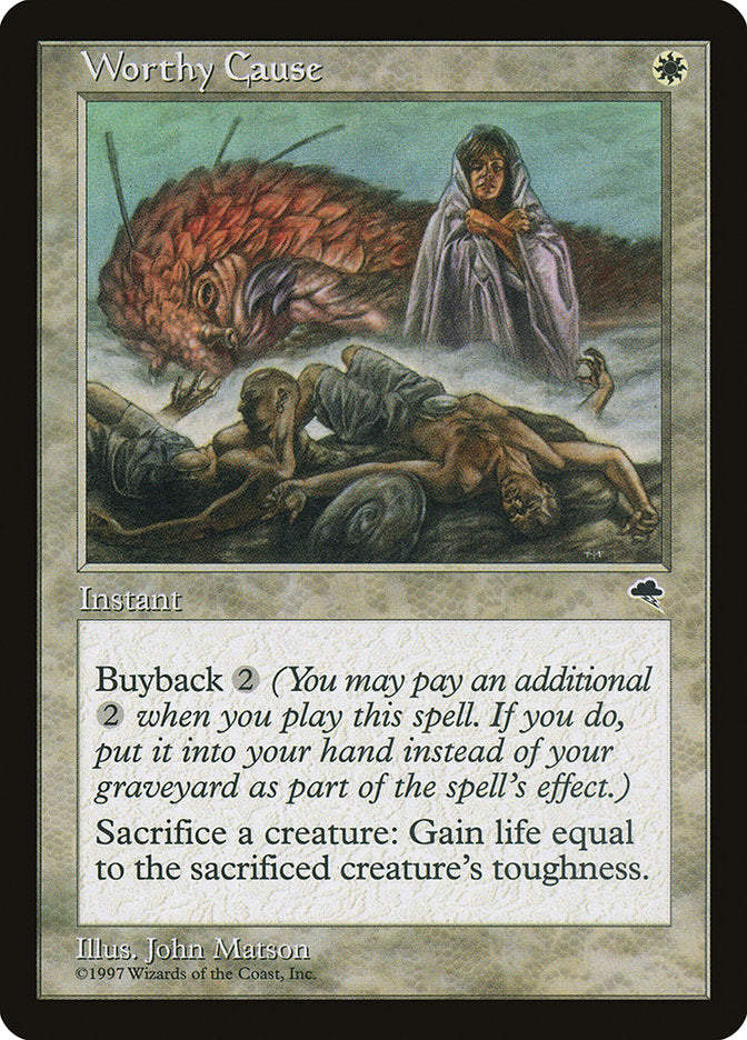 Worthy Cause [Tempest] - Magic: The Gathering - Card Brawlers | Quebec | Canada |