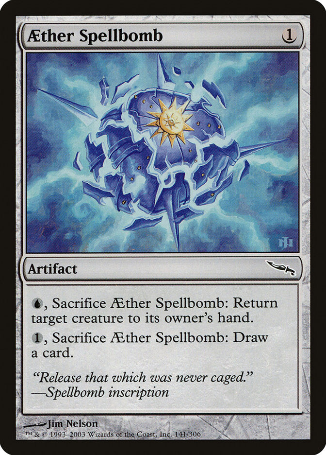 Aether Spellbomb [Mirrodin] - Magic: The Gathering - Card Brawlers | Quebec | Canada |