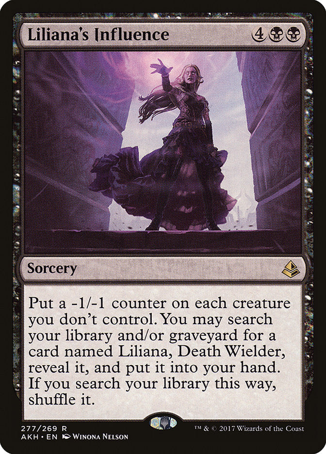 Liliana's Influence [Amonkhet] - Magic: The Gathering - Card Brawlers | Quebec | Canada |