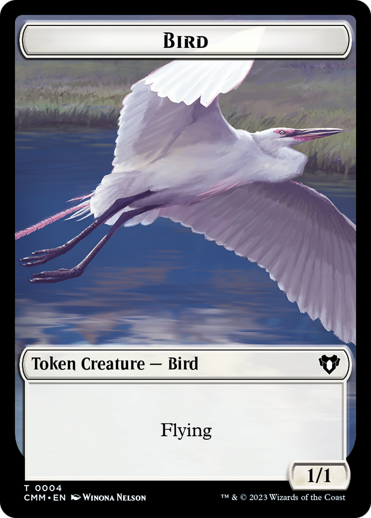 Copy (54) // Bird Double-Sided Token [Commander Masters Tokens] - Magic: The Gathering - Card Brawlers | Quebec | Canada |