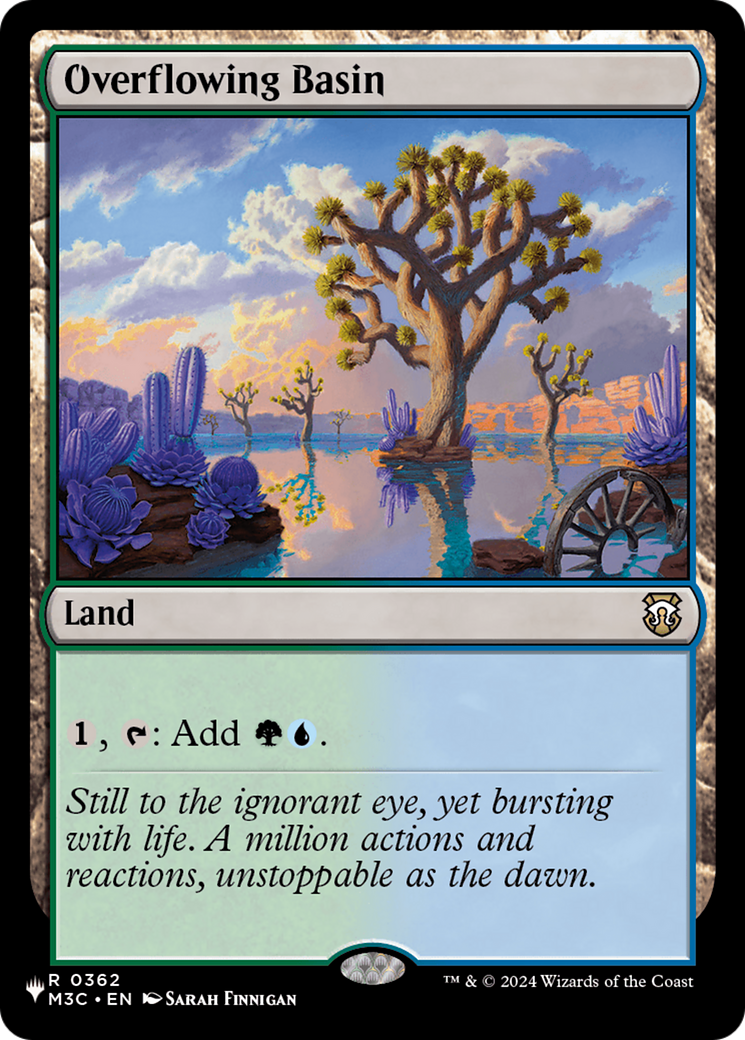 Overflowing Basin (M3C) [The List] - Magic: The Gathering - Card Brawlers | Quebec | Canada |