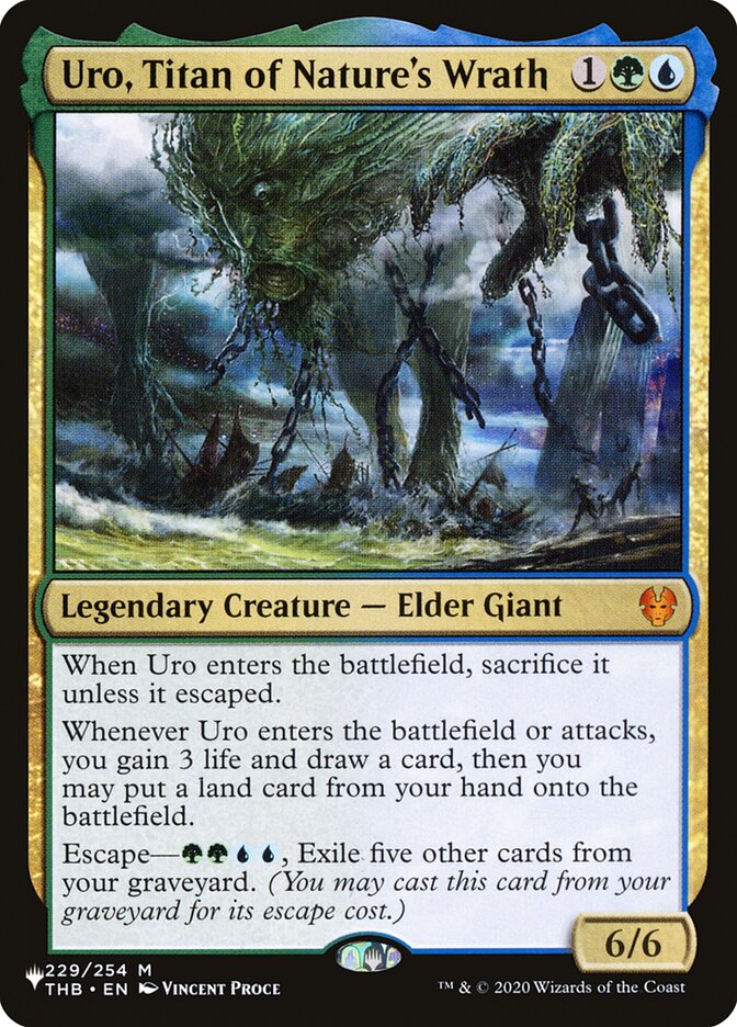 Uro, Titan of Nature's Wrath [The List] - Magic: The Gathering - Card Brawlers | Quebec | Canada |