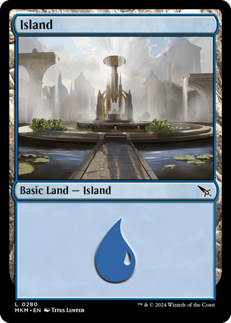 Island (0280) [Murders at Karlov Manor] - Magic: The Gathering - Card Brawlers | Quebec | Canada |