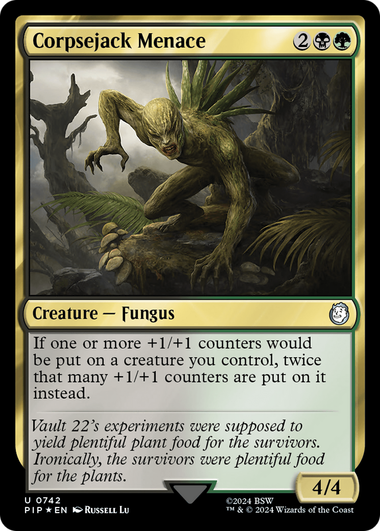 Corpsejack Menace (Surge Foil) [Fallout] - Magic: The Gathering - Card Brawlers | Quebec | Canada |