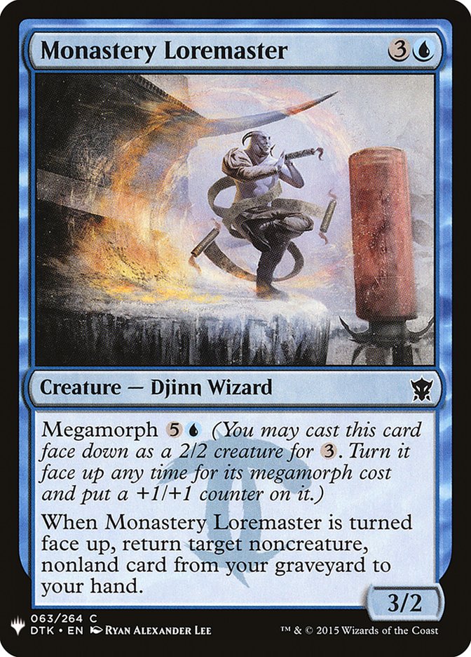 Monastery Loremaster [Mystery Booster] - Magic: The Gathering - Card Brawlers | Quebec | Canada |