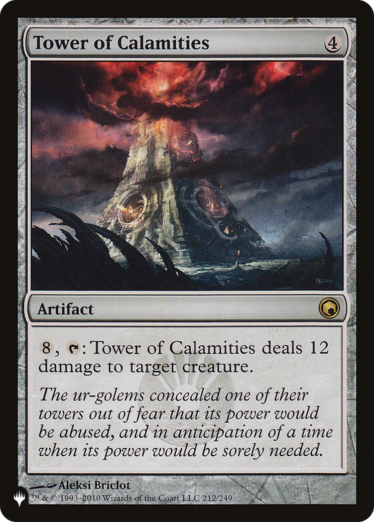 Tower of Calamities [The List] - Magic: The Gathering - Card Brawlers | Quebec | Canada |