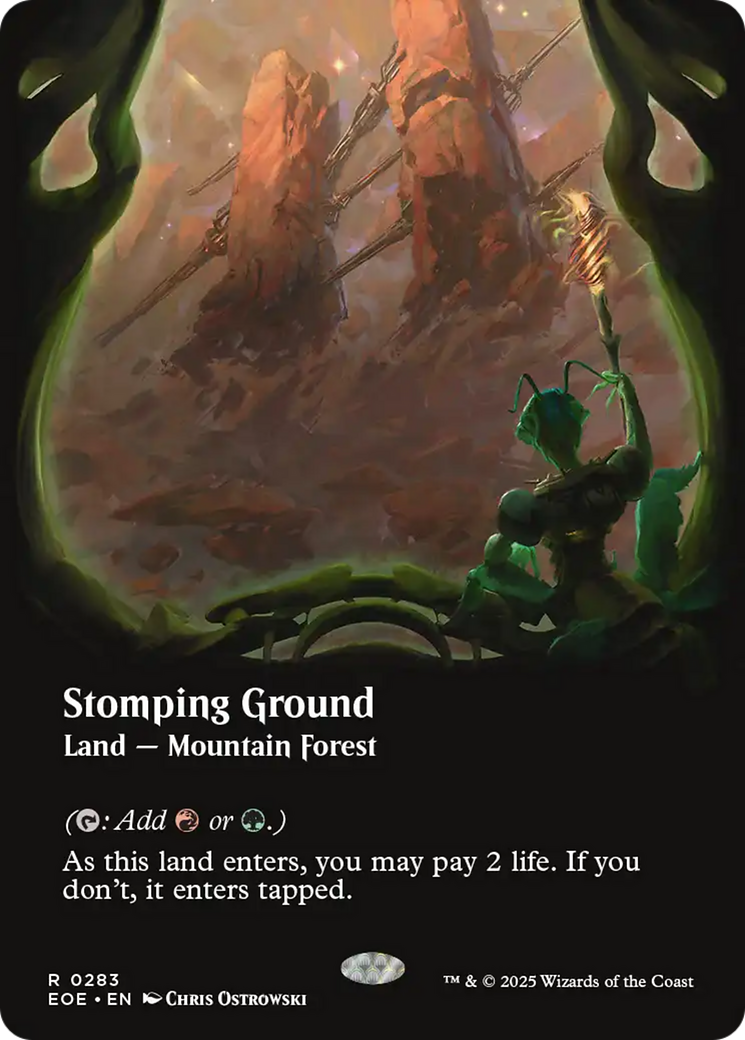 Stomping Ground (Borderless) [Edge of Eternities] - Magic: The Gathering - Card Brawlers | Quebec | Canada |