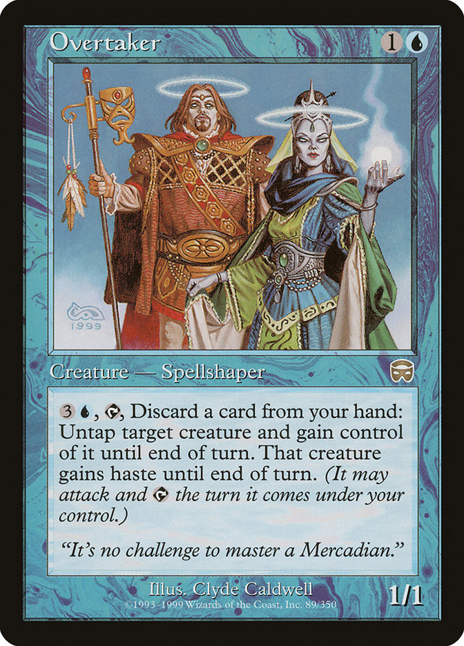 Overtaker [Mercadian Masques] - Magic: The Gathering - Card Brawlers | Quebec | Canada |
