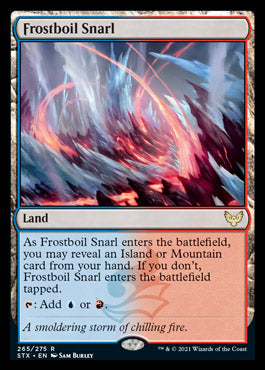 Frostboil Snarl [Strixhaven: School of Mages] - Magic: The Gathering - Card Brawlers | Quebec | Canada |