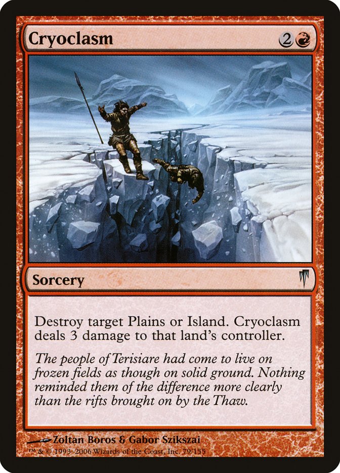 Cryoclasm [Coldsnap] - Magic: The Gathering - Card Brawlers | Quebec | Canada |