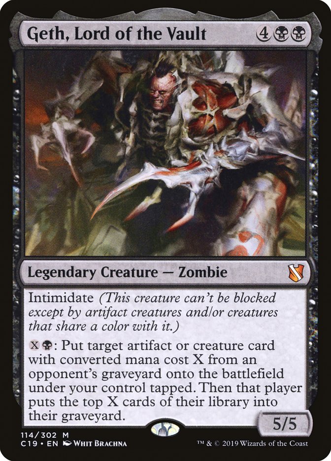 Geth, Lord of the Vault [Commander 2019] - Magic: The Gathering - Card Brawlers | Quebec | Canada |