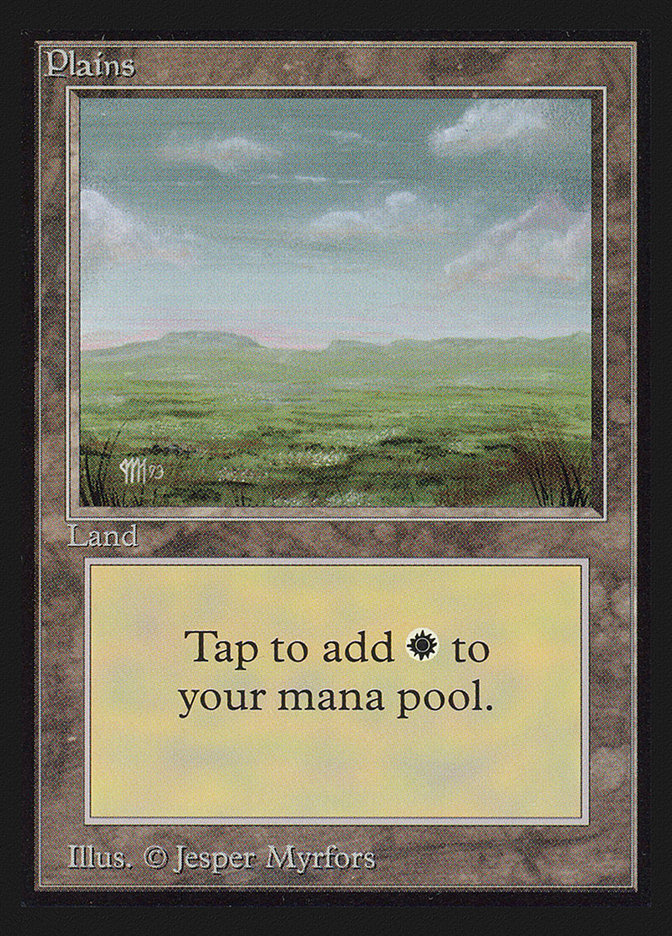 Plains (Signature on Left) [Collectors' Edition] - Magic: The Gathering - Card Brawlers | Quebec | Canada |