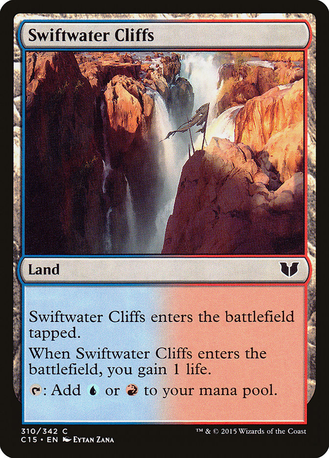 Swiftwater Cliffs [Commander 2015] - Magic: The Gathering - Card Brawlers | Quebec | Canada |