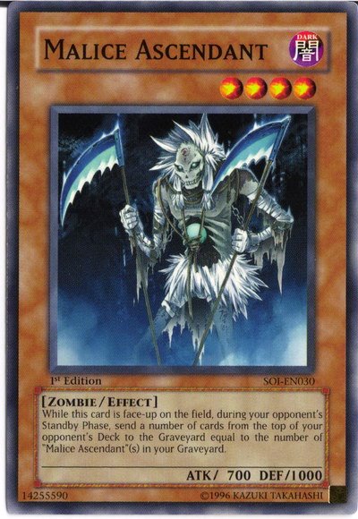 Malice Ascendant [SOI-EN030] Common - Yu-Gi-Oh! - Card Brawlers | Quebec | Canada |