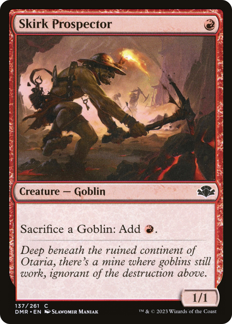 Skirk Prospector [Dominaria Remastered] - Magic: The Gathering - Card Brawlers | Quebec | Canada |