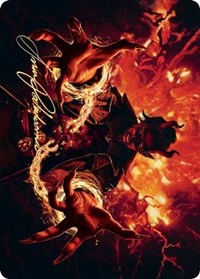 Tibalt's Trickery Art Card (Gold-Stamped Signature) [Kaldheim Art Series] - Magic: The Gathering - Card Brawlers | Quebec | Canada |