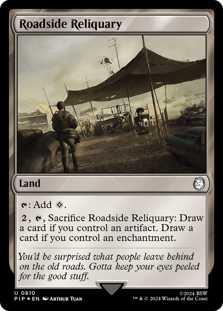 Roadside Reliquary (Surge Foil) [Fallout] - Magic: The Gathering - Card Brawlers | Quebec | Canada |