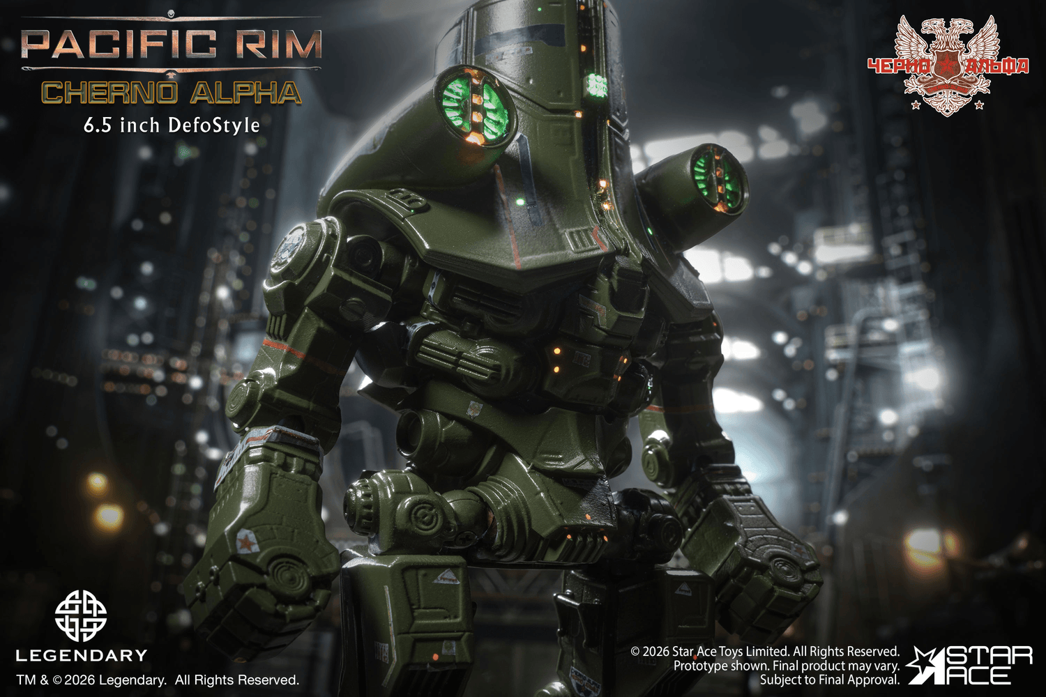 Star Ace - Pacific Rim – Cherno Alpha DefoStyle Figure DX - (PREORDER) December 15, 2026