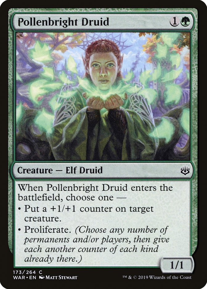 Pollenbright Druid [War of the Spark] - Magic: The Gathering - Card Brawlers | Quebec | Canada |