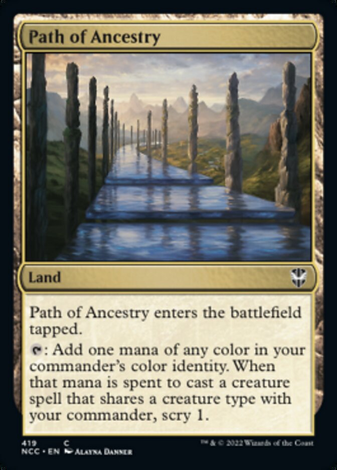 Path of Ancestry [Streets of New Capenna Commander] - Magic: The Gathering - Card Brawlers | Quebec | Canada |