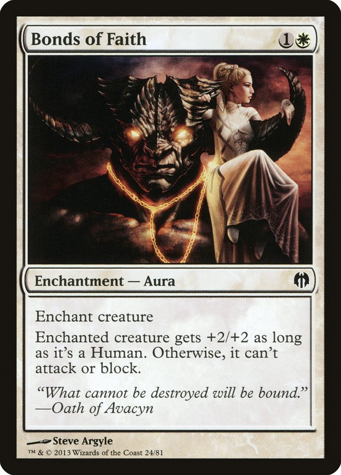 Bonds of Faith [Duel Decks: Heroes vs. Monsters] - Magic: The Gathering - Card Brawlers | Quebec | Canada |