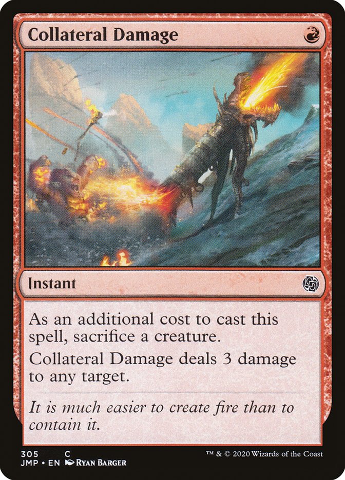 Collateral Damage [Jumpstart] - Magic: The Gathering - Card Brawlers | Quebec | Canada |