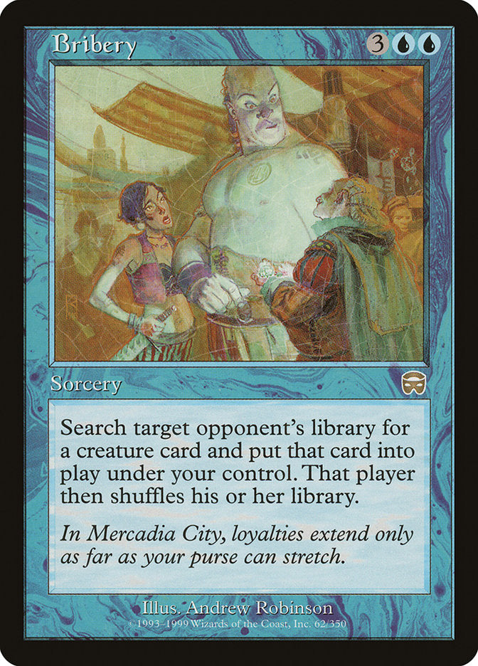 Bribery [Mercadian Masques] - Magic: The Gathering - Card Brawlers | Quebec | Canada |