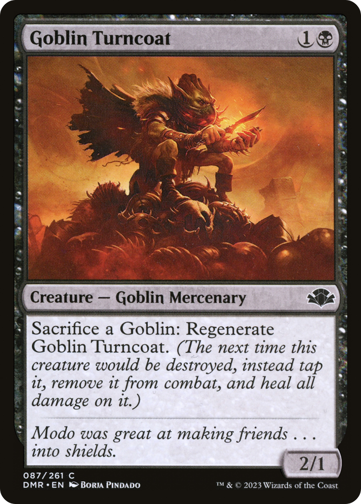 Goblin Turncoat [Dominaria Remastered] - Magic: The Gathering - Card Brawlers | Quebec | Canada |
