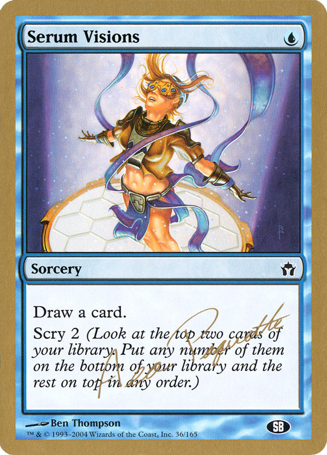 Serum Visions (Aeo Paquette) (SB) [World Championship Decks 2004] - Magic: The Gathering - Card Brawlers | Quebec | Canada |