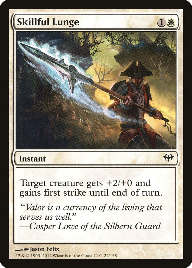 Skillful Lunge [Dark Ascension] - Magic: The Gathering - Card Brawlers | Quebec | Canada |