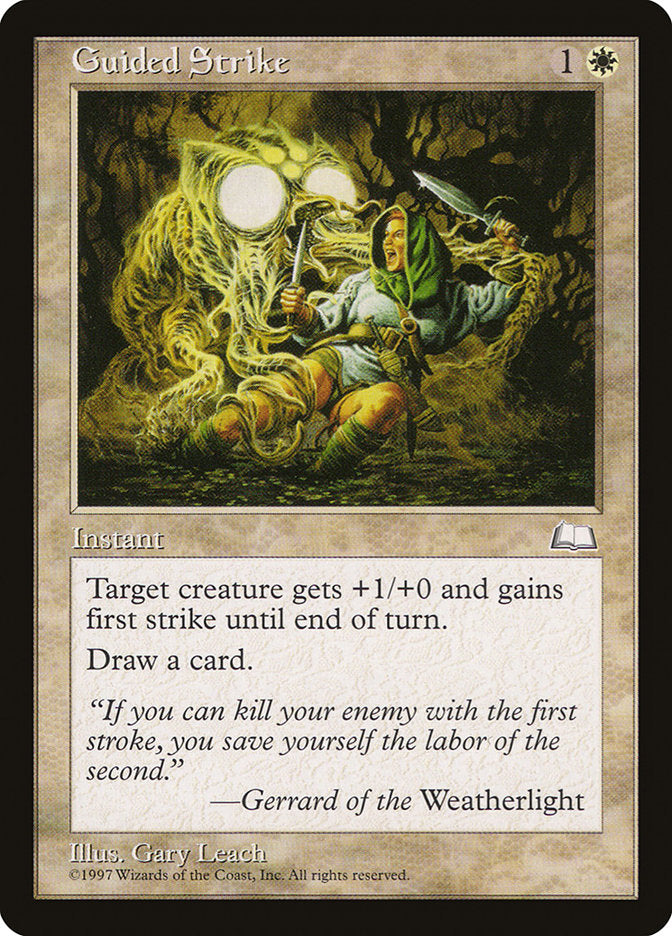 Guided Strike [Weatherlight] - Magic: The Gathering - Card Brawlers | Quebec | Canada |