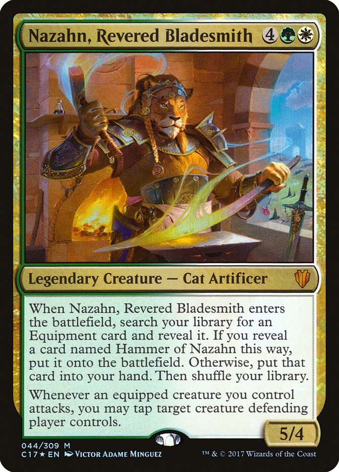 Nazahn, Revered Bladesmith [Commander 2017] - Magic: The Gathering - Card Brawlers | Quebec | Canada |