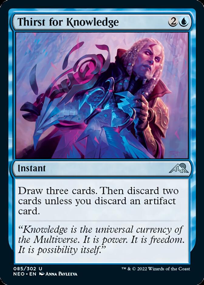 Thirst for Knowledge [Kamigawa: Neon Dynasty] - Magic: The Gathering - Card Brawlers | Quebec | Canada |