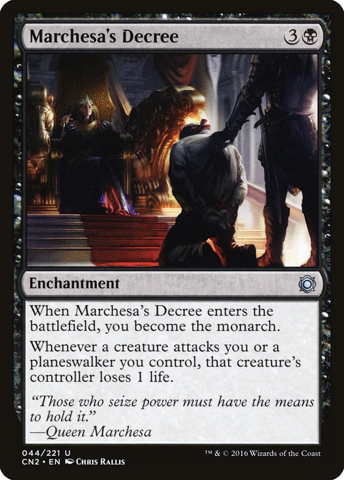 Marchesa's Decree [Conspiracy: Take the Crown] - Magic: The Gathering - Card Brawlers | Quebec | Canada |