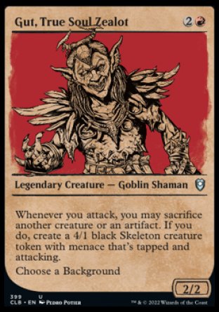 Gut, True Soul Zealot (Showcase) [Commander Legends: Battle for Baldur's Gate] - Magic: The Gathering - Card Brawlers | Quebec | Canada |
