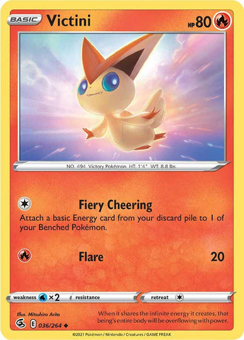 Victini (036/264) [Sword & Shield: Fusion Strike]